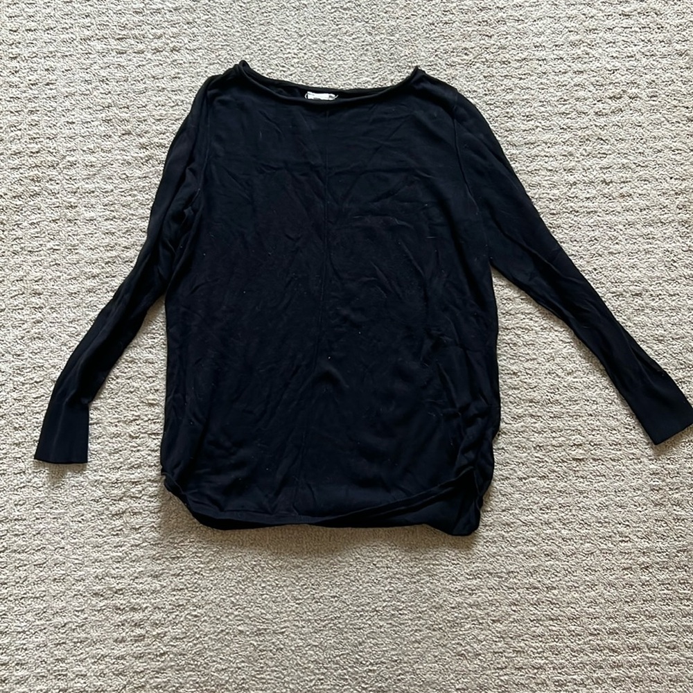 Lightweight black sweater